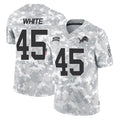 D.Lions #45 Devin White Player Arctic Camo Salute To Service Limited Kdoa Stitched Jerseys