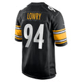 Kdoa P.Steelers #94 Dean Lowry Black Game Jersey