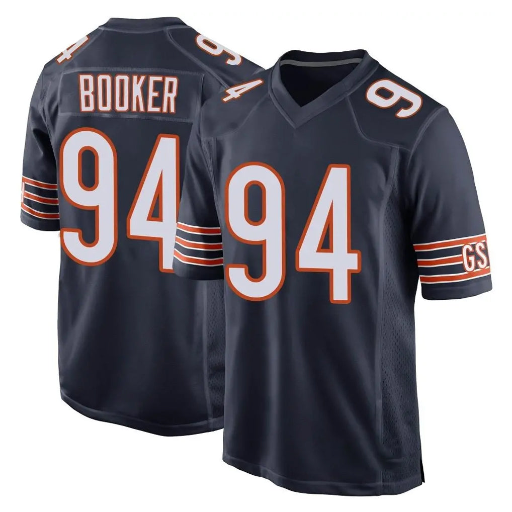 C.Bears #94 Austin Booker Player Navy Home Game Kdoa Stitched Jerseys