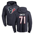 H.Texans #71 Braden Smith Player Navy Pro Line Pullover Hoodie Limited Game Kdoa Stitched Jerseys