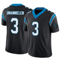 C.Panthers #3 Princely Umanmielen Player Black Vapor F.U.S.E. Limited Home Game Kdoa Stitched Jerseys