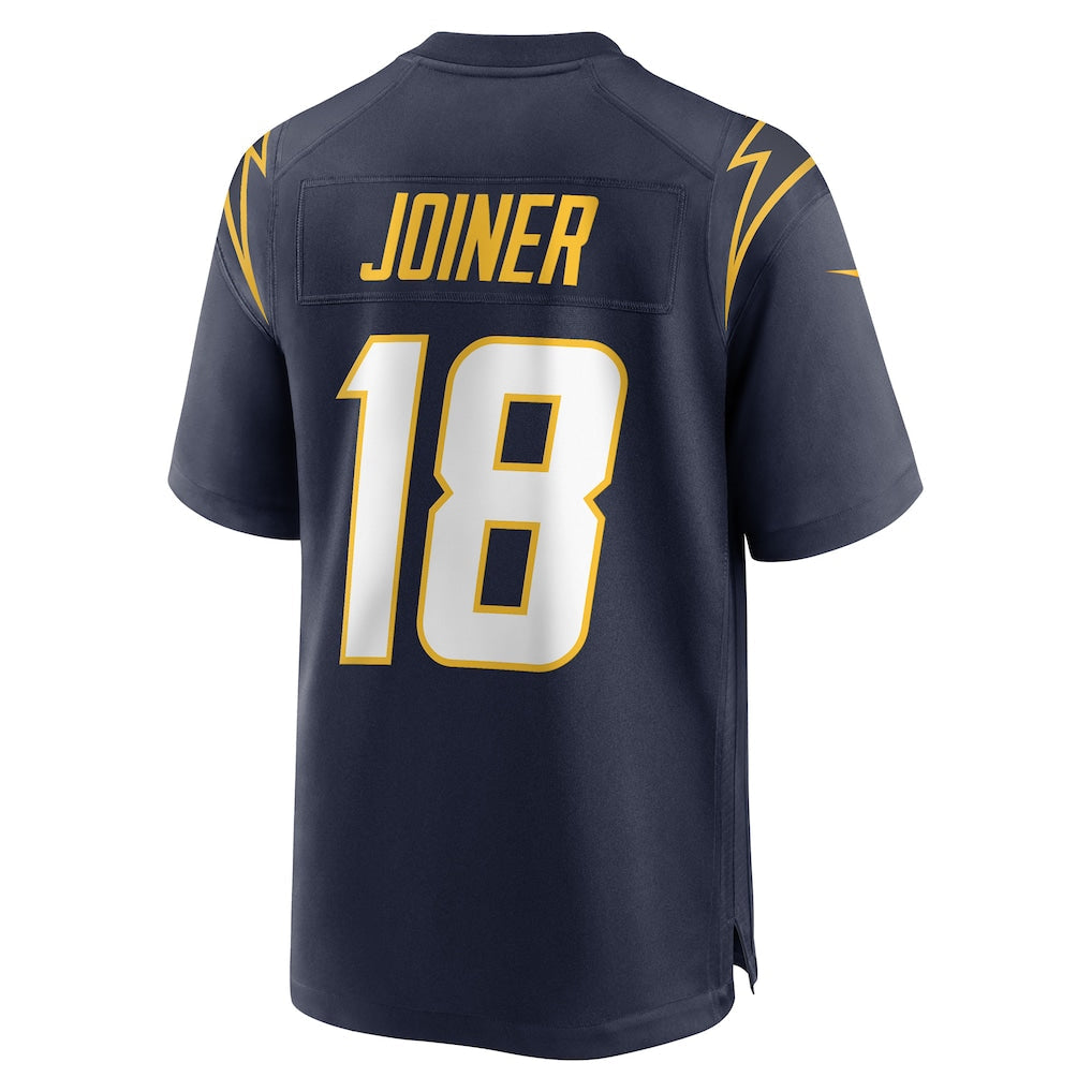 Kdoa LA.Chargers #18 Charlie Joiner Navy Retired Player Alternate Game Jersey