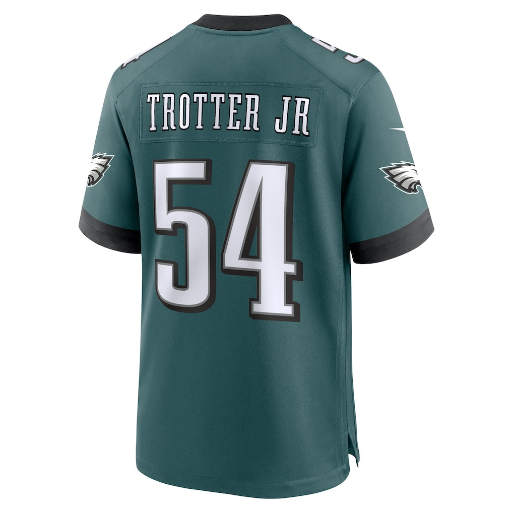 Kdoa P.Eagles #54 Jeremiah Trotter Jr. Green Game Jersey