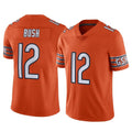 C.Bears #12 Devin Bush Player Orange Alternate Vapor Limited Home Game Kdoa Stitched Jerseys