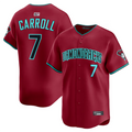 Kdoa A.Diamondbacks #7 Corbin Carroll Player Red Alternate Limited Personalized Stitched Jerseys