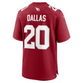 Kdoa A.Cardinals #20 DeeJay Dallas Cardinal Team Game Jersey