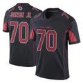 A.Cardinals #70 Paris Johnson Jr. Player Black Limited Color Rush Vapor Untouchable Home Game Kdoa Stitched Jerseys