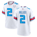 H.Texans #2 Calen Bullock Player Whtie 2026 Rivalries Vapor Home Game Kdoa Stitched jerseys