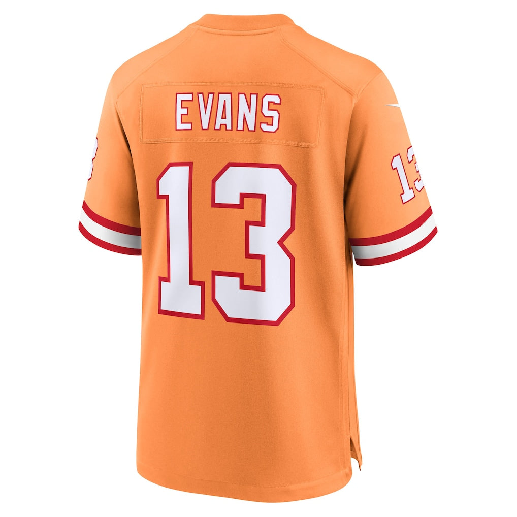 Kdoa TB.Buccaneers #13 Mike Evans Creamsicle 50th Season Game Jersey