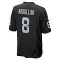 Kdoa LV.Raiders #8 Ameer Abdullah Black Team Game Jersey