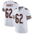 C.Bears #62 Joe Thuney Player White Vapor Untouchable Limited Home Game Kdoa Stitched Jerseys