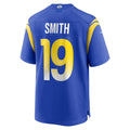 Kdoa LA.Rams #19 Xavier Smith Royal Home Game Jersey