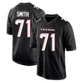 H.Texans #71 Braden Smith Player Carbon Black Fashion Home Game Kdoa Stitched Jerseys