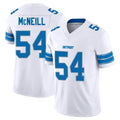 D.Lions #54 Alim McNeill Player White Limited Vapor F.U.S.E. Alternate Home Game Kdoa Stitched Jerseys