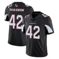 A.Cardinals #42 Dadrion Taylor-Demerson Player Black Vapor Limited Home Game Kdoa Stitched Jerseys