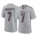 A.Cardinals #7 Jacoby Brissett Player Gray Atmosphere Fashion Home Game Kdoa Stitched Jerseys