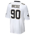 Kdoa NO.Saints #90 Bryan Bresee White Game Jersey
