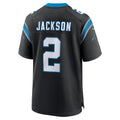 Kdoa C.Panthers #2 Mike Jackson Black Game Jersey