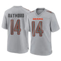 C.Bears #14 Kalif Raymond Player Gray Atmosphere Fashion Game Kdoa Stitched Jerseys