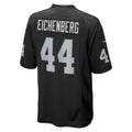 Kdoa LV.Raiders #44 Tommy Eichenberg Black Team Game Jersey