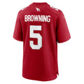 Kdoa A.Cardinals #5 Baron Browning Cardinal Team Game Jersey