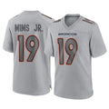 D.Broncos #19 Marvin Mims Jr. Player Gray Atmosphere Fashion Limited Game Kdoa Stitched Jerseys