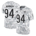 C.Bears #94 Austin Booker Player Arctic Camo Salute to Service Limited Kdoa Stitched Jerseys
