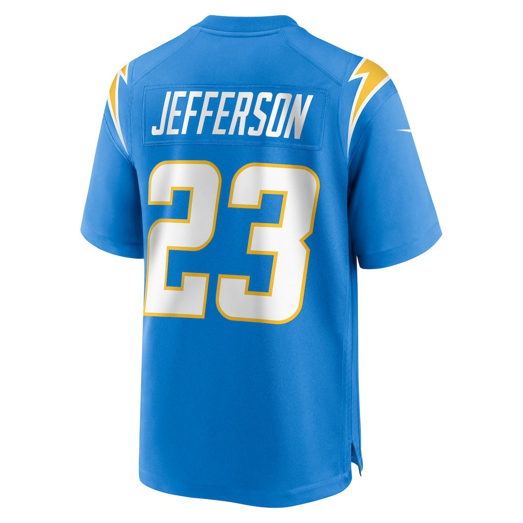 Kdoa LA.Chargers #23 Tony Jefferson Powder Blue Team Game Jersey