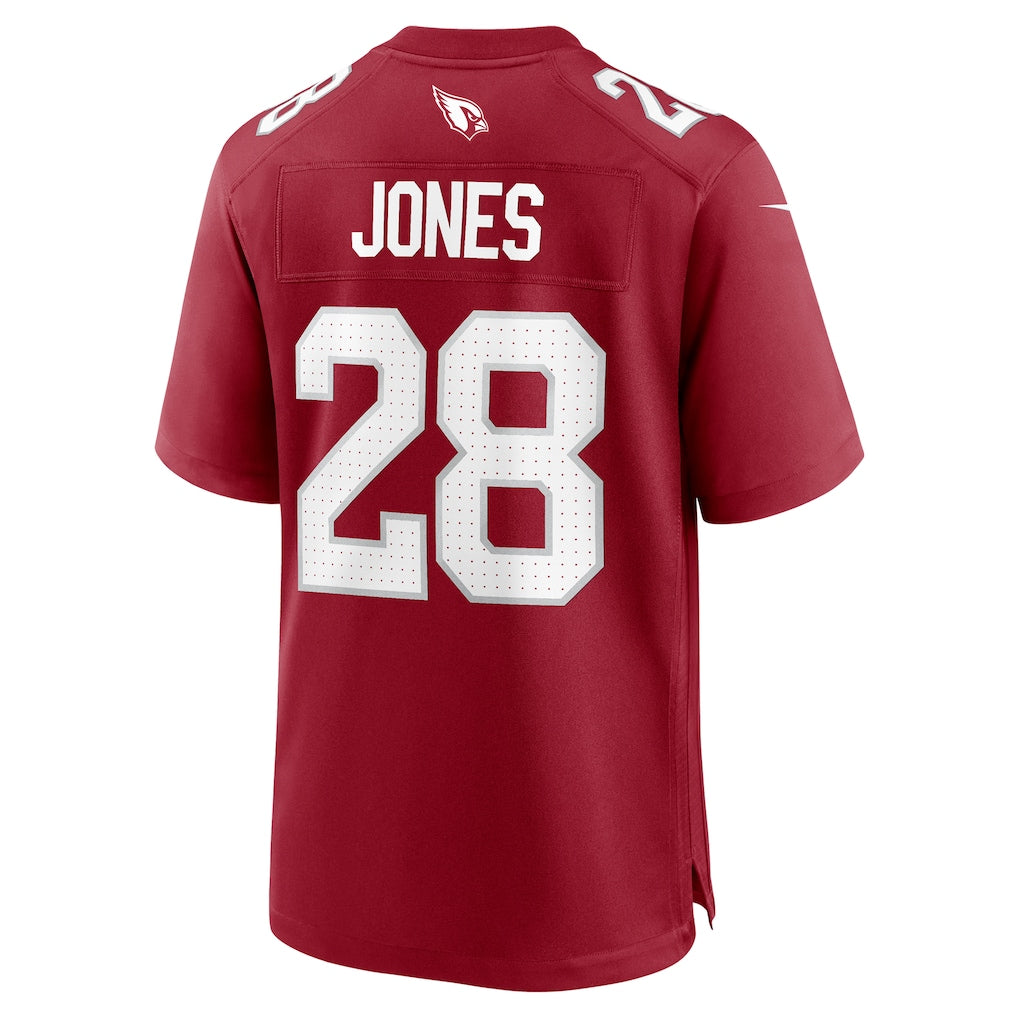 Kdoa A.Cardinals #28 Elijah Jones Cardinal Team Game Jersey
