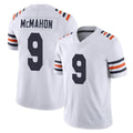 C.Bears #9 Jim McMahon Player White Classic Vapor Limited Home Game Kdoa Stitched Jerseys