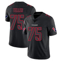H.Texans #75 Wyatt Teller Player Black Impact Limited Game Kdoa Stitched Jerseys