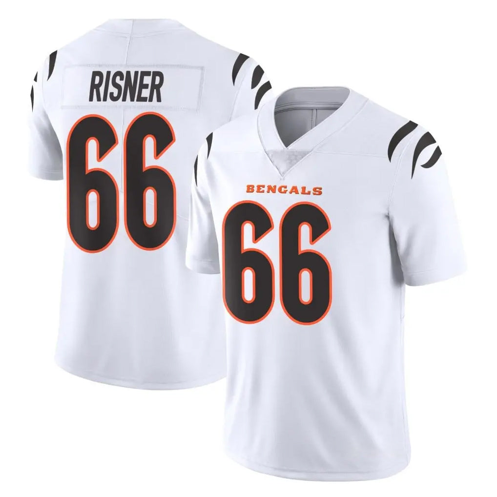 C.Bengals #66 Dalton Risner Player White Vapor Untouchable Limited Home Game Kdoa Stitched Jerseys