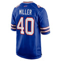 Kdoa B.Bills #40 Von Miller Royal Game Jersey