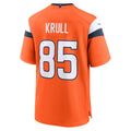 Kdoa D.Broncos #85 Lucas Krull Orange Team Game Jersey