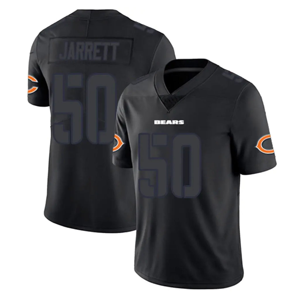 C.Bears #50 Grady Jarrett Player Black Impact Limited Game Kdoa Stitched Jerseys