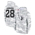 A.Cardinals #28 Andrew Wingard Player Arctic Camo Limited Salute to Service Pullover Hoodies Game Kdoa Stitched Jerseys