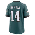 Kdoa P.Eagles #14 Sam Howell Midnight Green Team Game Jersey