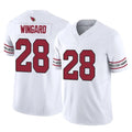 A.Cardinals #28 Andrew Wingard Player White Vapor F.U.S.E. Limited Home Game Kdoa Stitched Jerseys