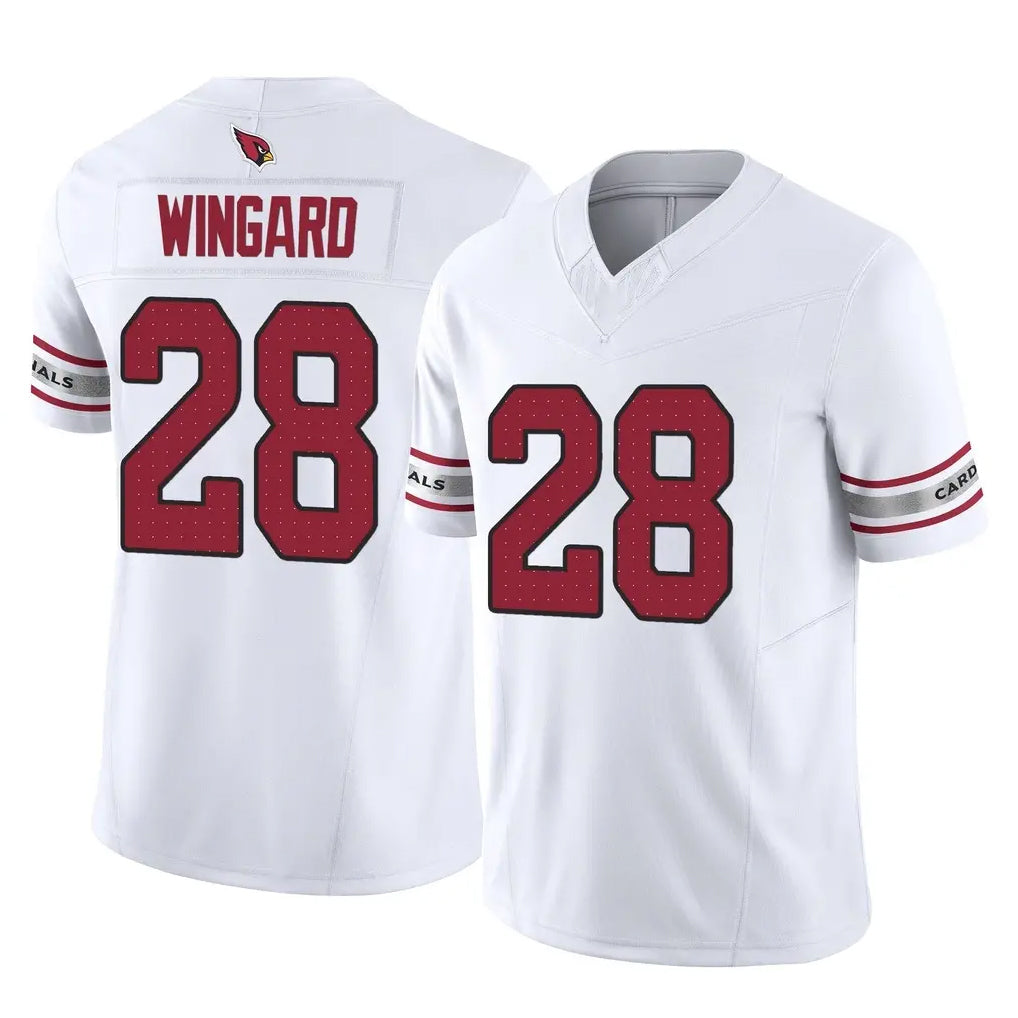 A.Cardinals #28 Andrew Wingard Player White Vapor F.U.S.E. Limited Home Game Kdoa Stitched Jerseys