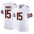 C.Bears #15 Rome Odunze Player White Vapor F.U.S.E. Limited Home Game Kdoa Stitched Jerseys