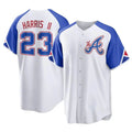 Kdoa A.Braves #23 Michael Harris II player White Replica City Connect Stitched Jerseys