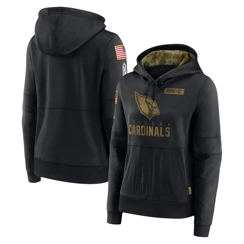Kdoa A.Cardinals Black Salute to Service Limited Hoodies Blank Player Stitched Jerseys
