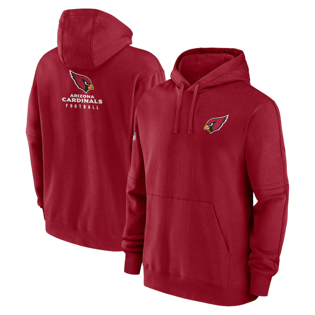 Kdoa A.Cardinals Red Salute to Service Limited Hoodies Blank Player Stitched Jerseys