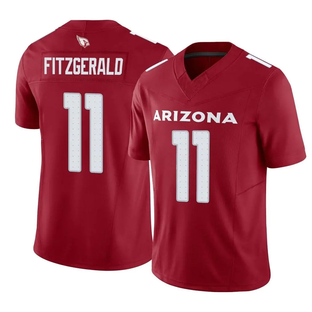 Kdoa A.Cardinals #11 Larry Fitzgerald Player Cardinal Vapor F.U.S.E. Limited Home Game Stitched Jerseys