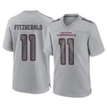 Kdoa A.Cardinals #11 Larry Fitzgerald Player Gray Fashion Home Game Stitched Jerseys