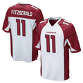 Kdoa A.Cardinals #11 Larry Fitzgerald Player White Cardinal Home Game Stitched Jerseys