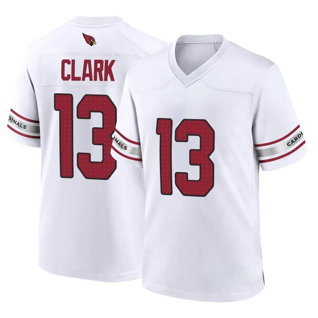 Kdoa A.Cardinals #13 Kei'Trel Clark Player White Home Game Stitched Jerseys