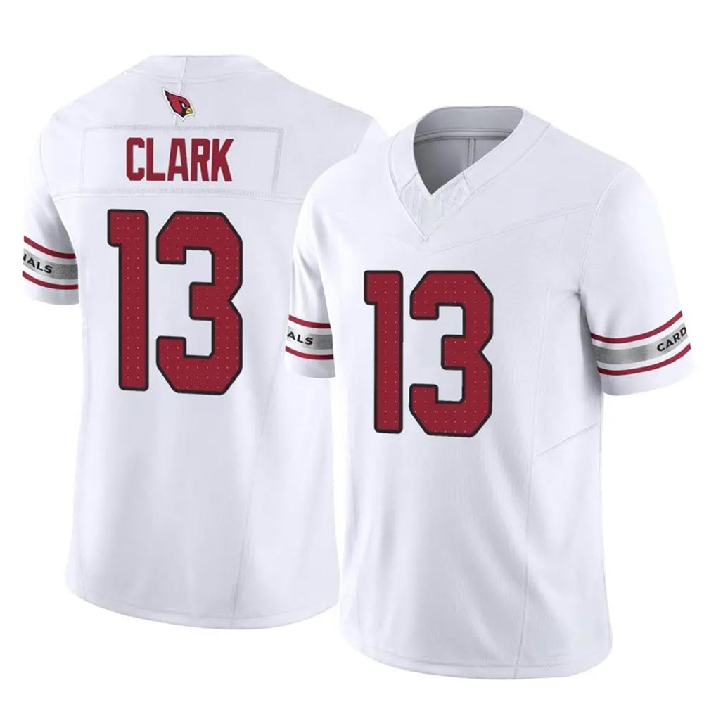 Kdoa A.Cardinals #13 Kei'Trel Clark Player White Vapor F.U.S.E. Limited Home Game Stitched Jerseys