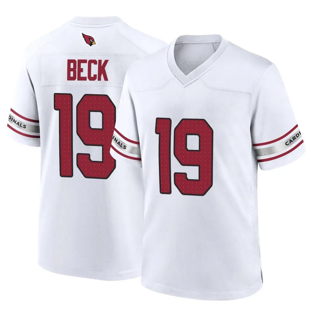 Kdoa A.Cardinals #19 Carson Beck Player White Home Game Stitched Jerseys