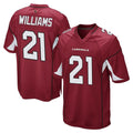 Kdoa A.Cardinals #21 Garrett Williams Player Cardinal Home Game Stitched Jerseys